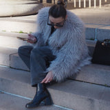 CRISTAL ANKLE BOOT BLACK